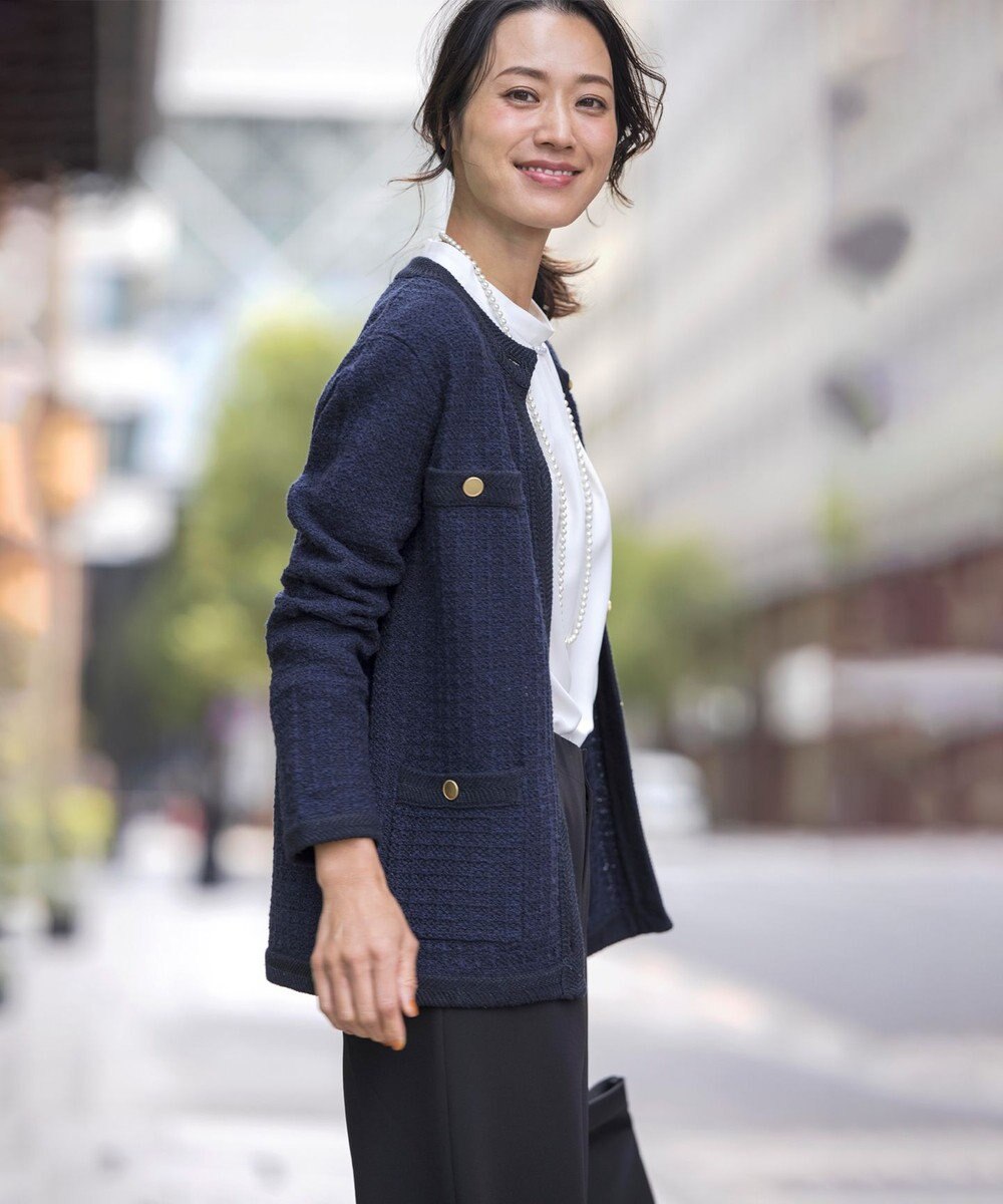 J.PRESS LADIES 【2way】ロングパール ネックレス 