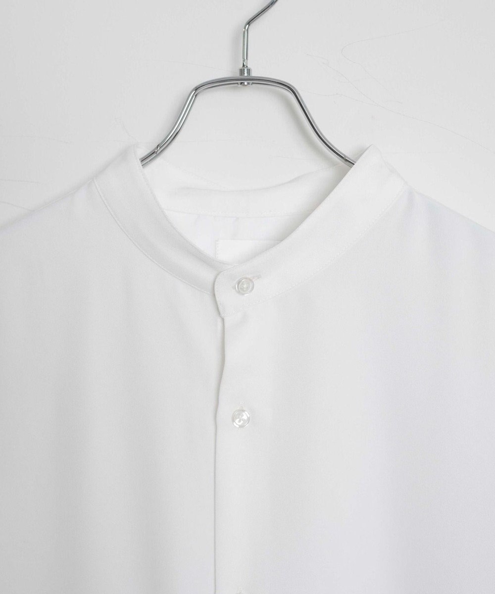 WEGO トロミBIGバンドカラーシャツ（S） 