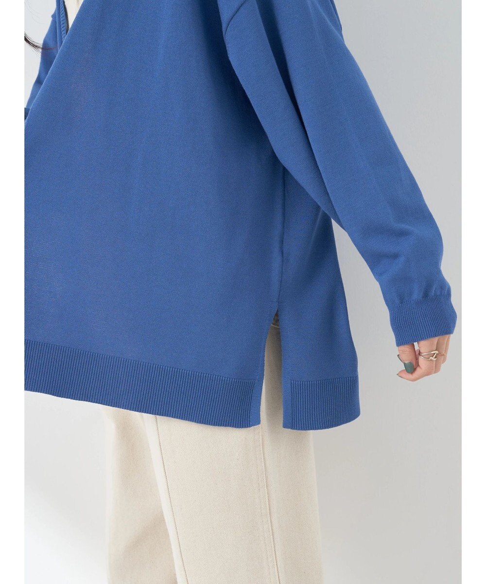 earth music&ecology Ｖネックビッグシルエットカーディガン 