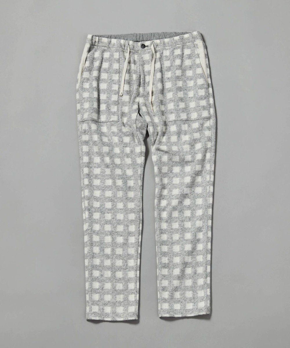 JOSEPH ABBOUD MOUNTAIN 【SPACE／UNISEX】フランネルジャージーチェック パンツ 
