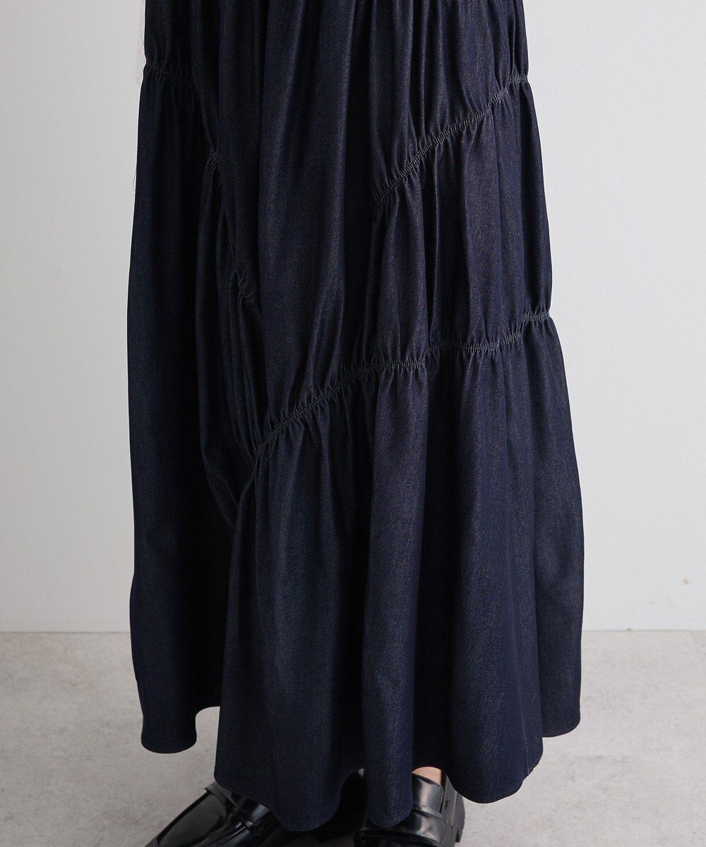 Green Parks ギャザースカート 