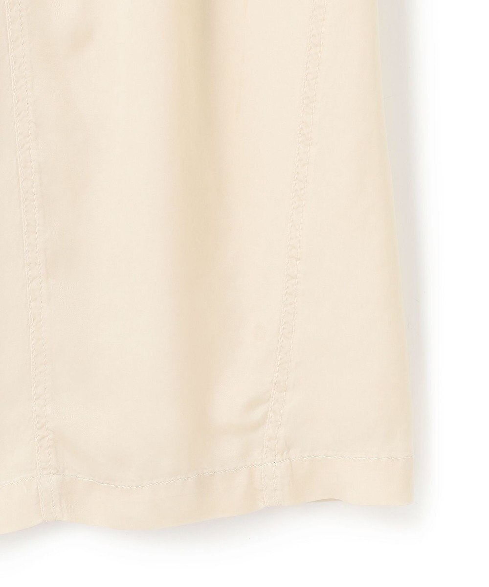 BEIGE， 【洗える】PAWPAW / ウエストリボンタックスカート 