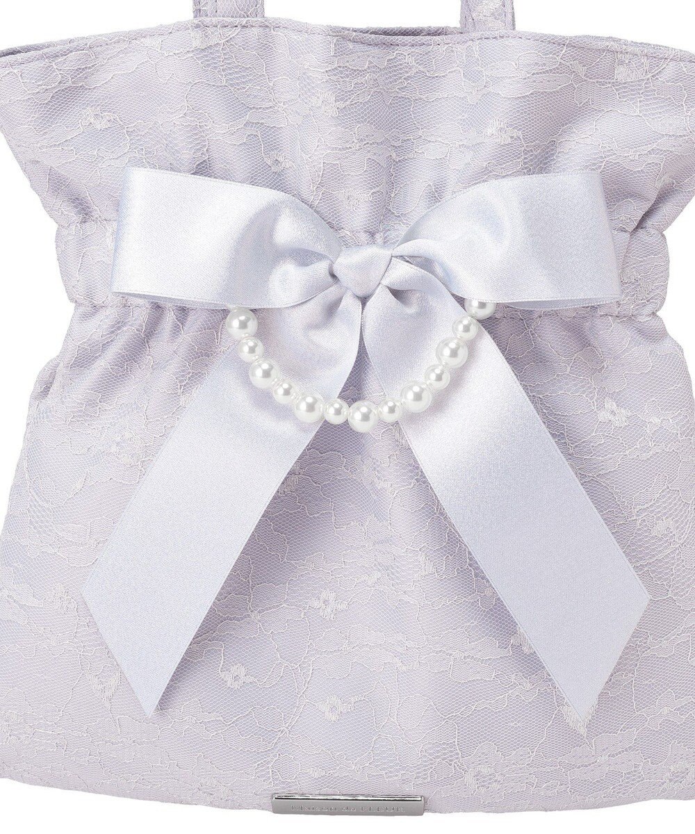 Maison de FLEUR ブルーマニアリボン２Ｗａｙトートバッグ 
