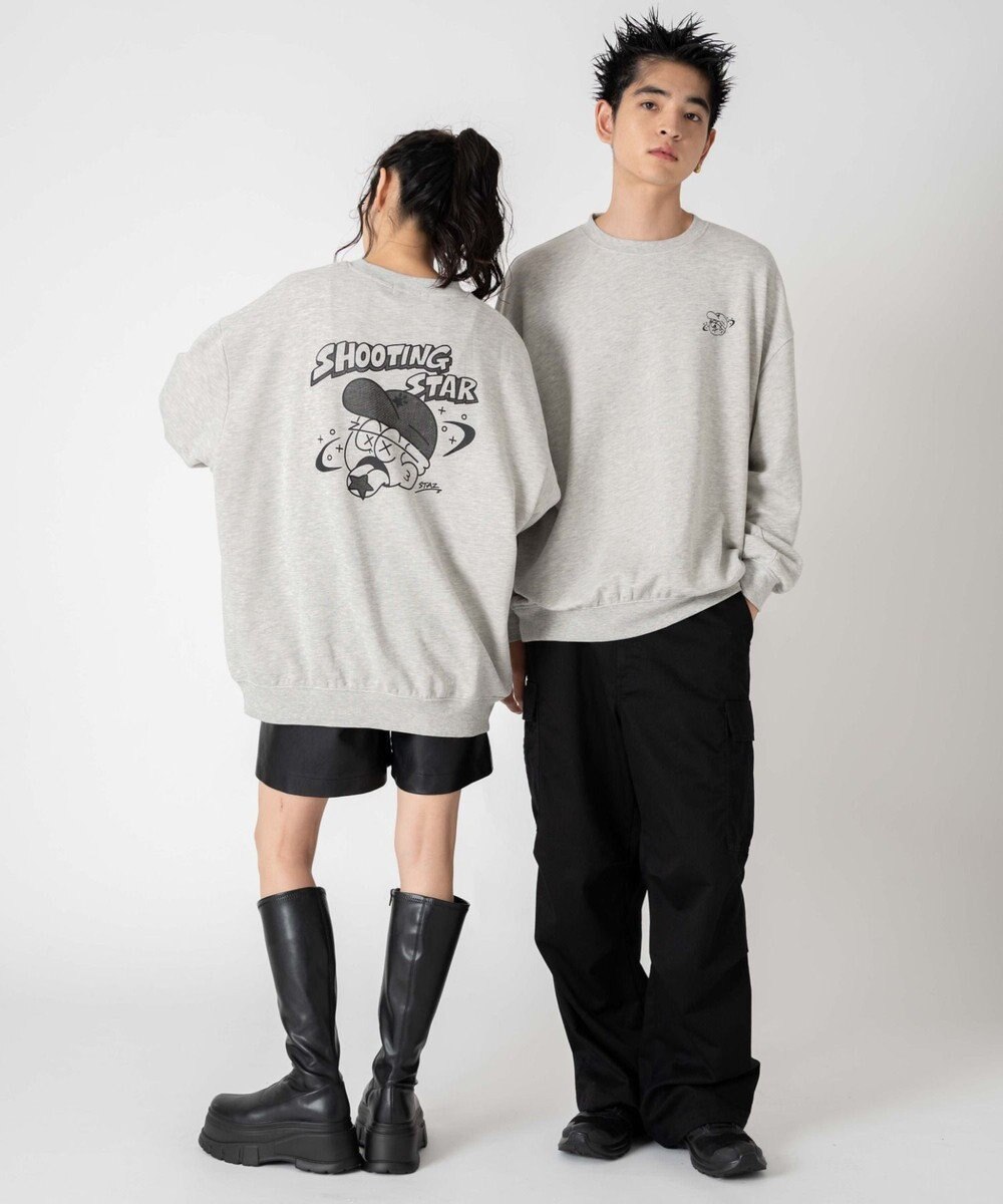 WEGO 【ユニセックス着用ITEM/SMLサイズ展開】アソートグラフィックプルオーバー 