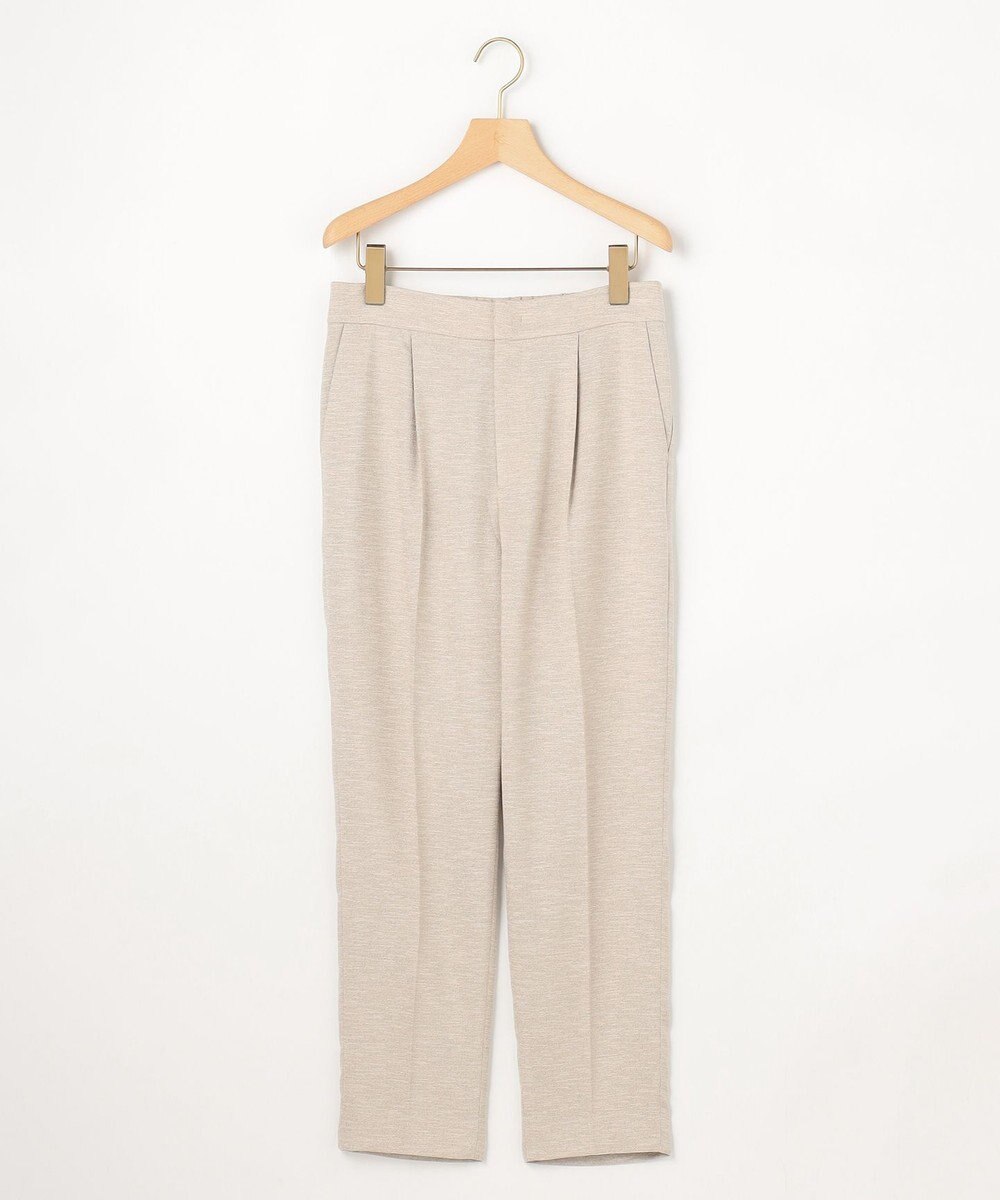 組曲 L 【先行予約】ライトリネンライクテーパード パンツ 