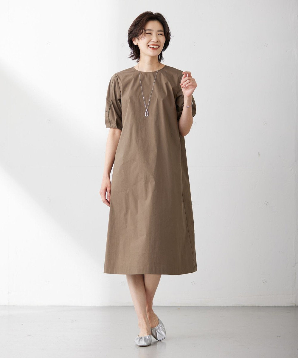 J.PRESS LADIES オーバルドロップ ネックレス 