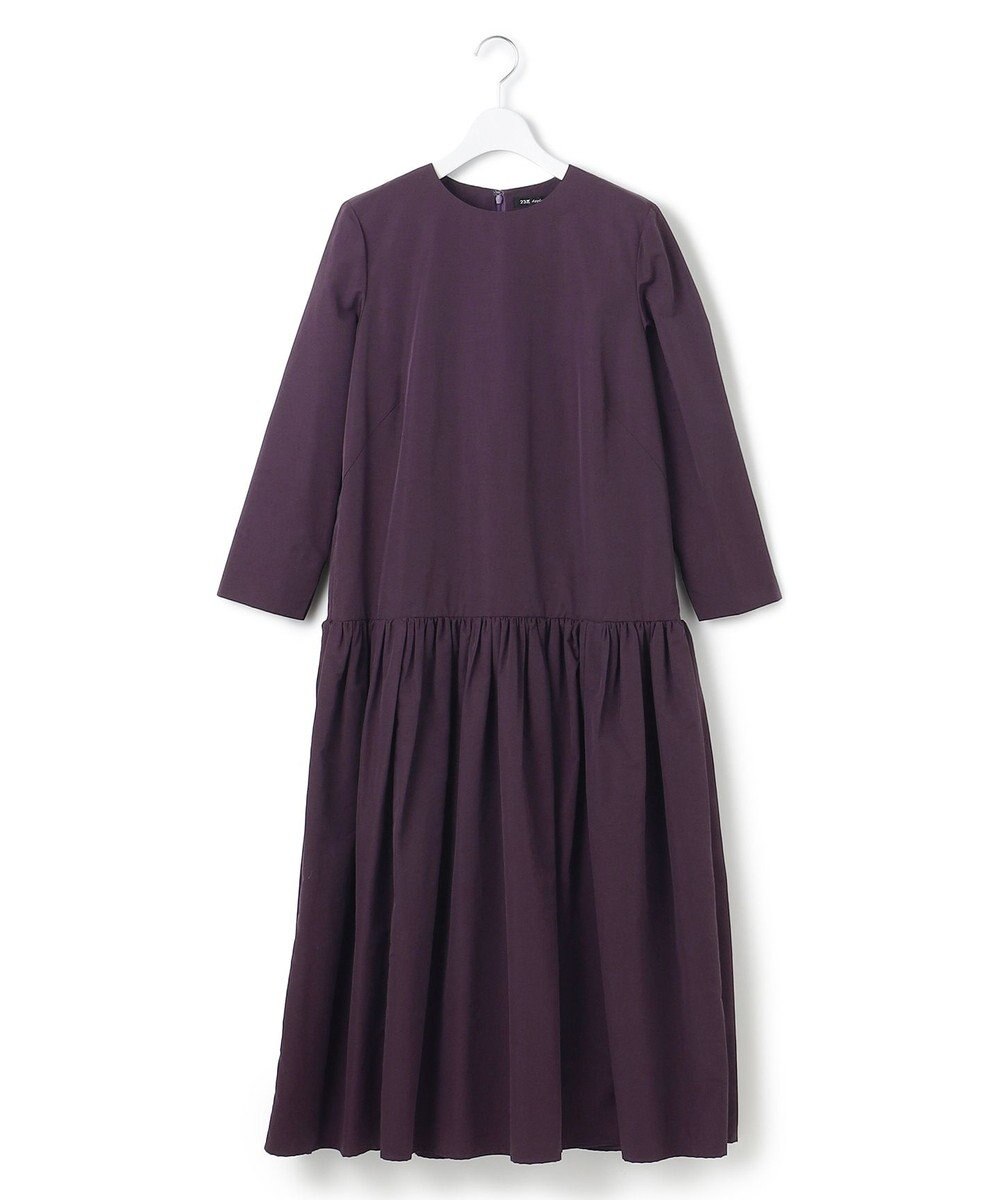 23区 【APPLAUDIR】ソフトタフタ ドレス 