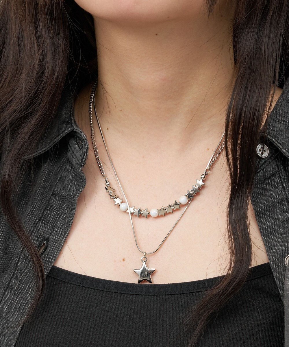 WEGO L2Pスターチェーンネックレス 