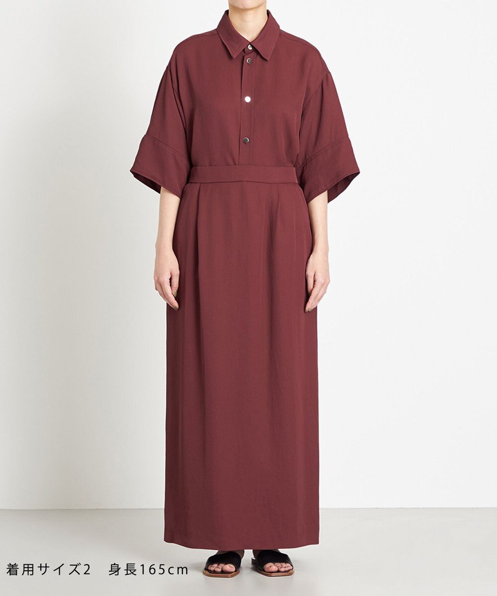 NAVE 【ReNAVE　洗える】アセテートギャバスカート 