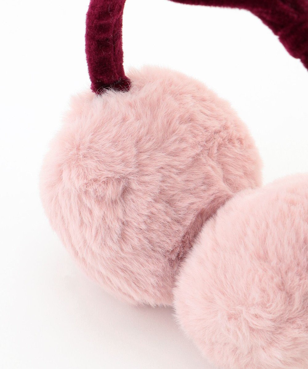 ANY KIDS パール×リボンイヤーマフ 