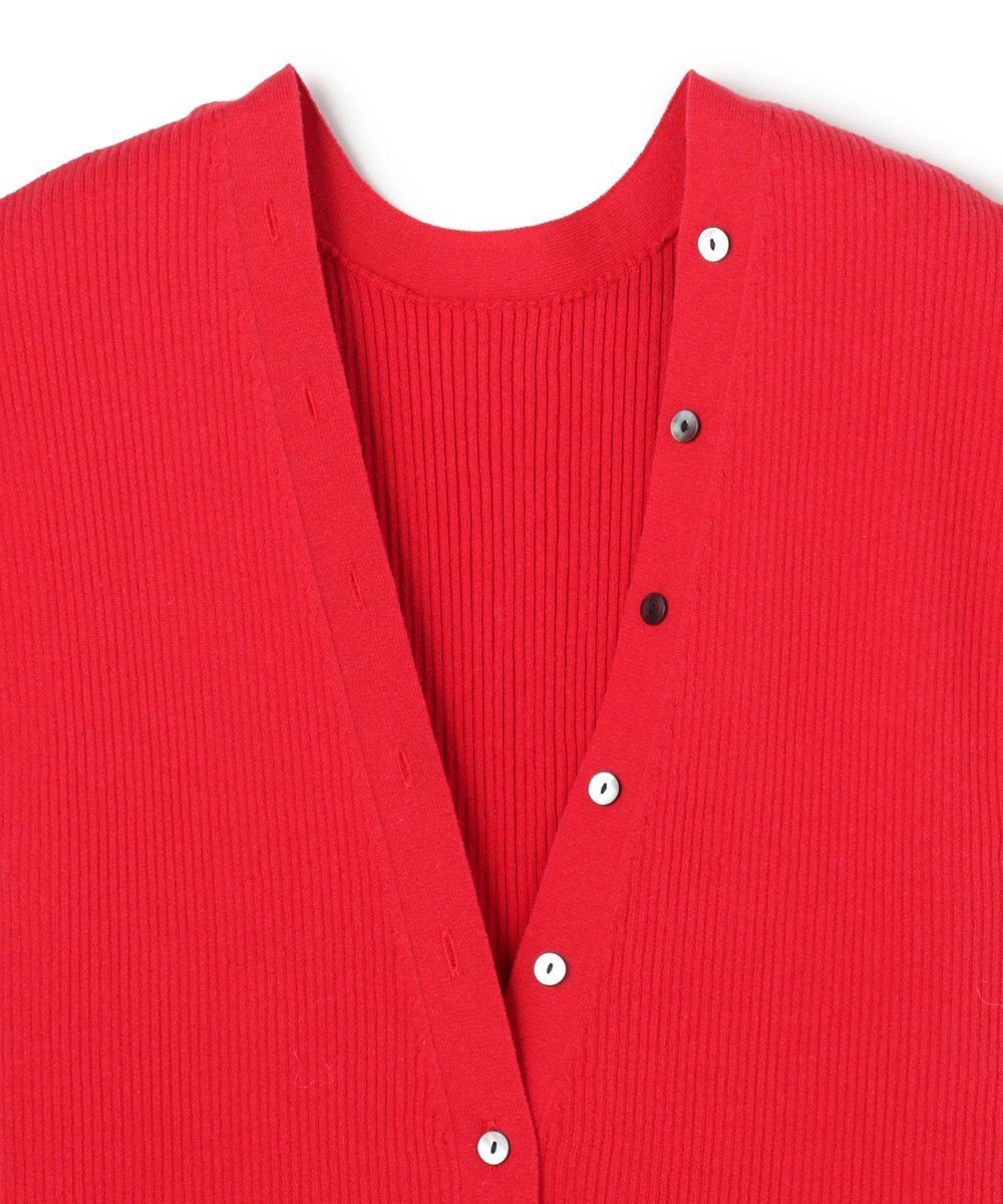 uncrave スムースニット 2WAYジレ 