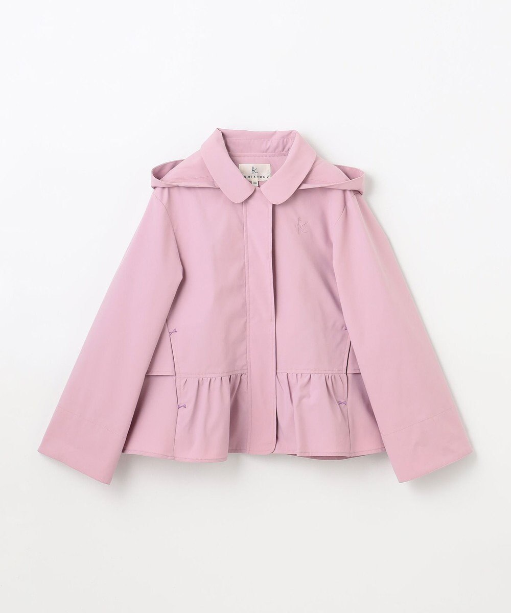 組曲 KIDS 【110-140㎝】【撥水】フリル マウンパ 