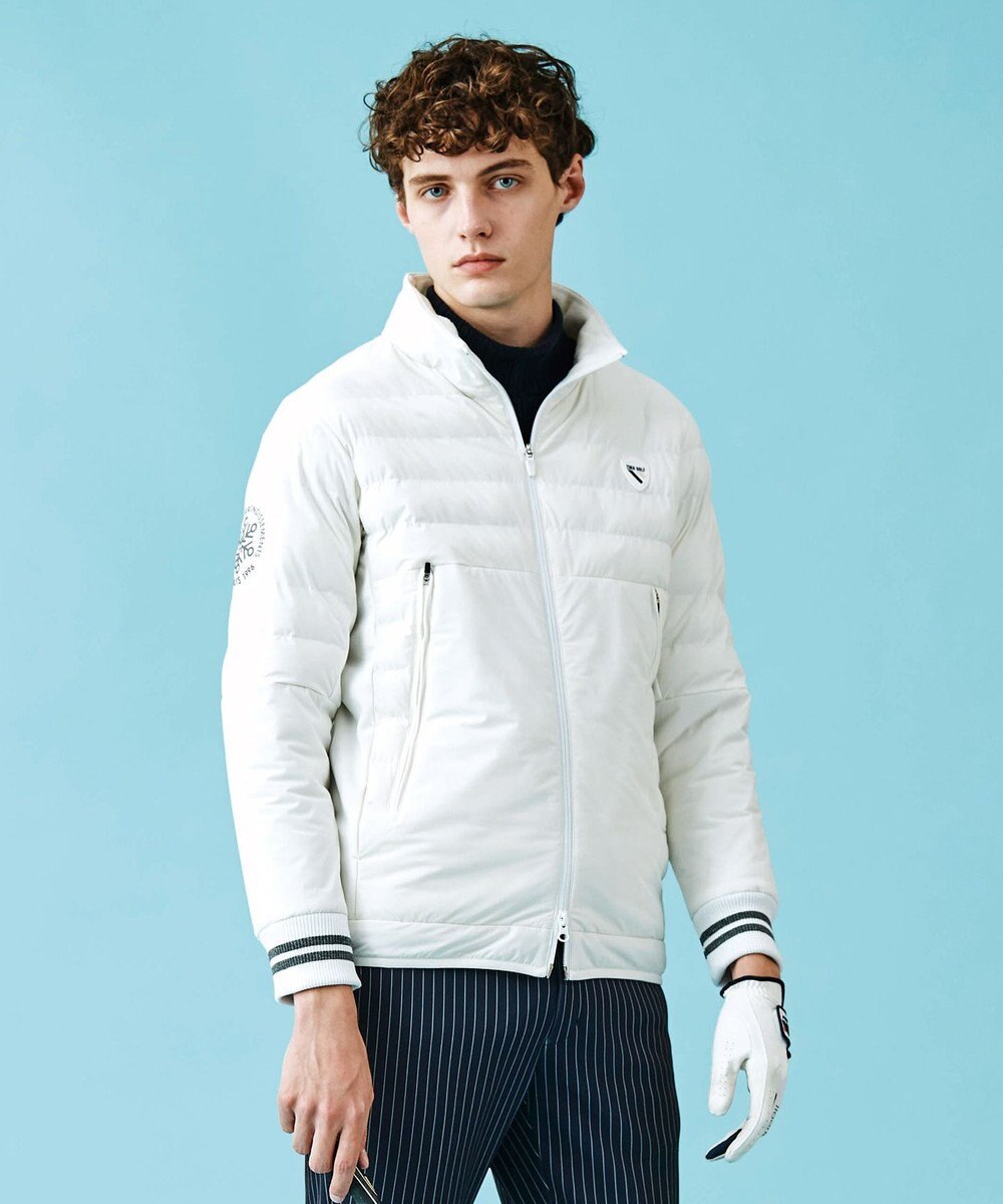 23区GOLF 【MEN】【ストレッチ・撥水】パディング中綿 ブルゾン 