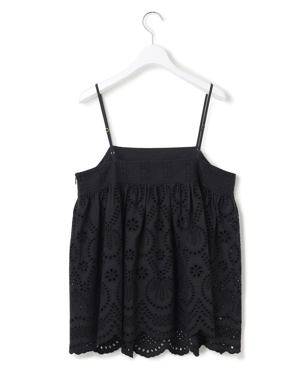 23区 【洗える】コットンエンブロイダリー キャミソール 