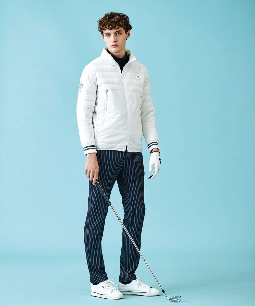 23区GOLF 【MEN】【ストレッチ・撥水】パディング中綿 ブルゾン 