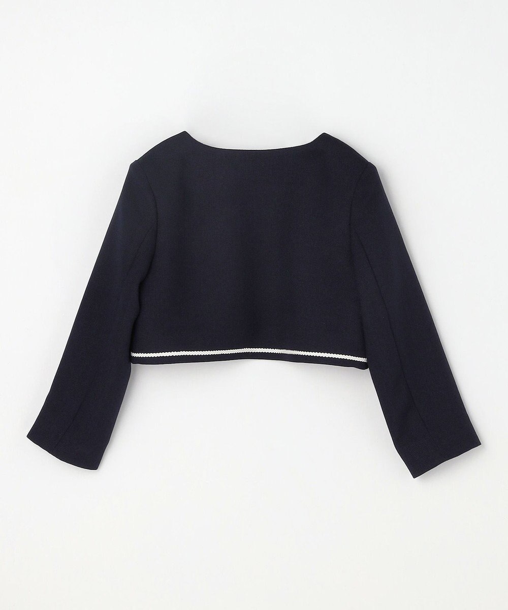 ANY KIDS 【2点セット】ノーカラー ボレロジャケット+襟付き ワンピース 