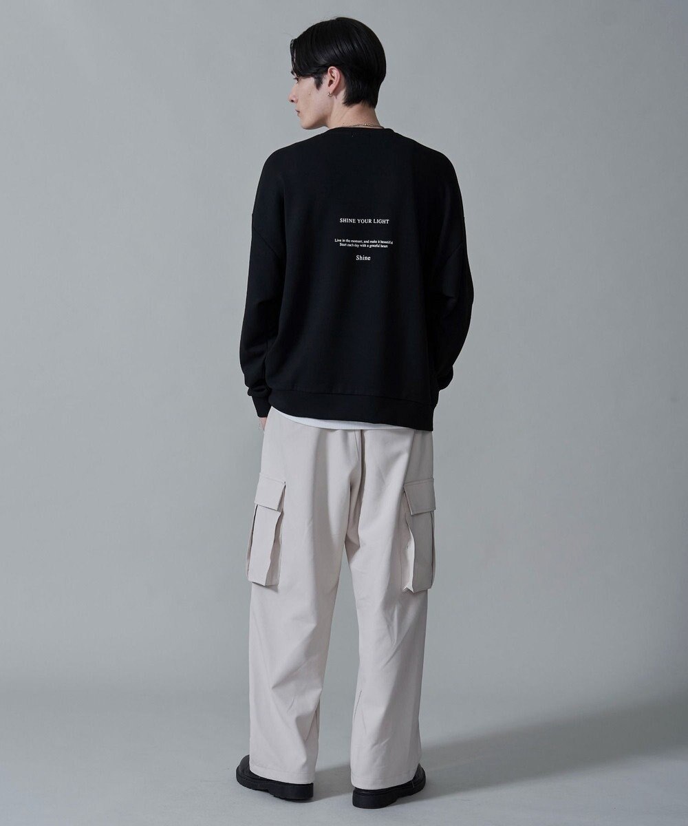 WEGO 【２点セット】アクセ付きフォトグラフィックプルオーバー 