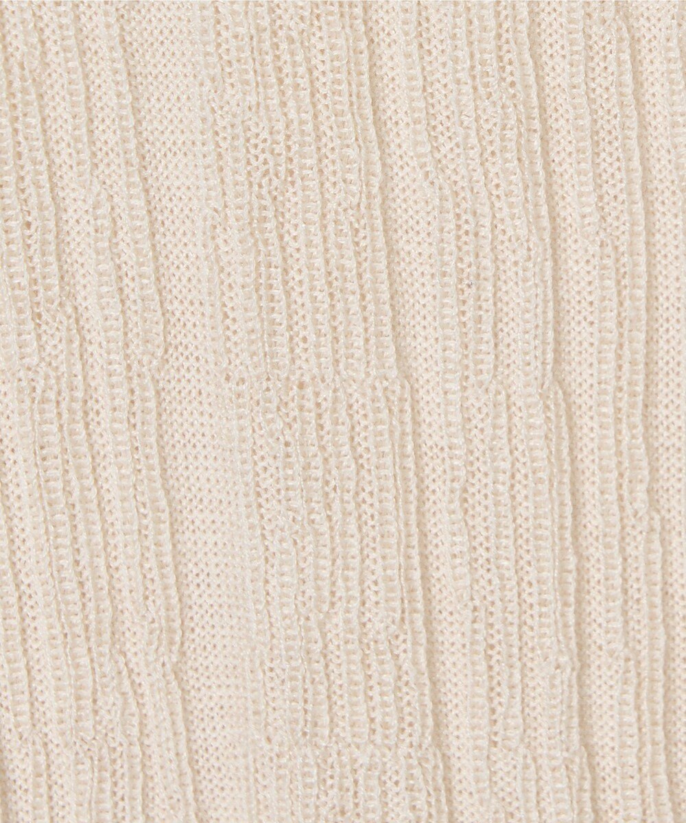 JOSEPH クリンクルリブ　Vネックニット 