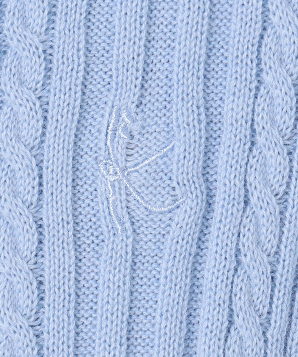 組曲 KIDS 【110-140㎝】フラワードット リブニット 