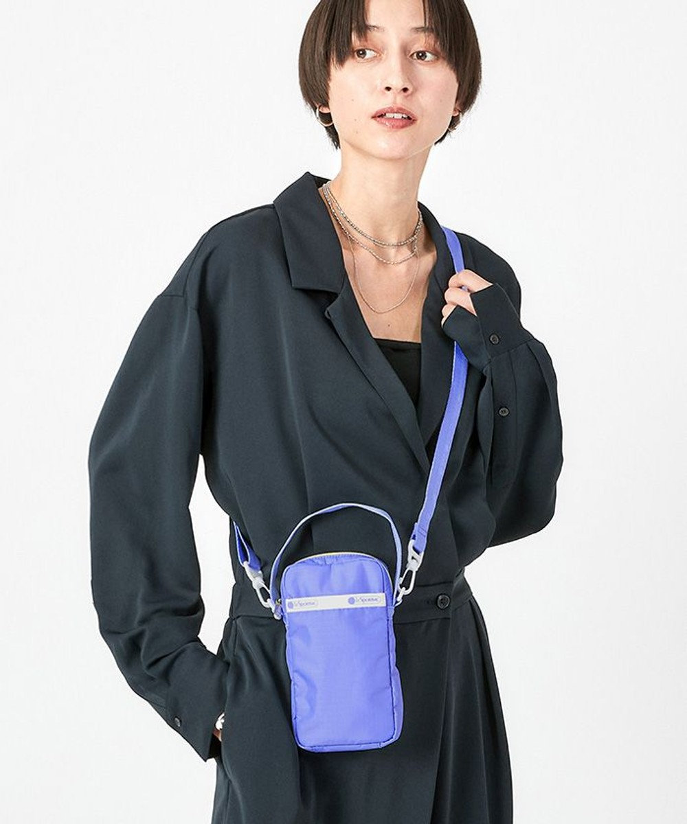 LeSportsac MINI PHONE CROSSBODY/ディープペリウィンクル ディープペリウィンクル