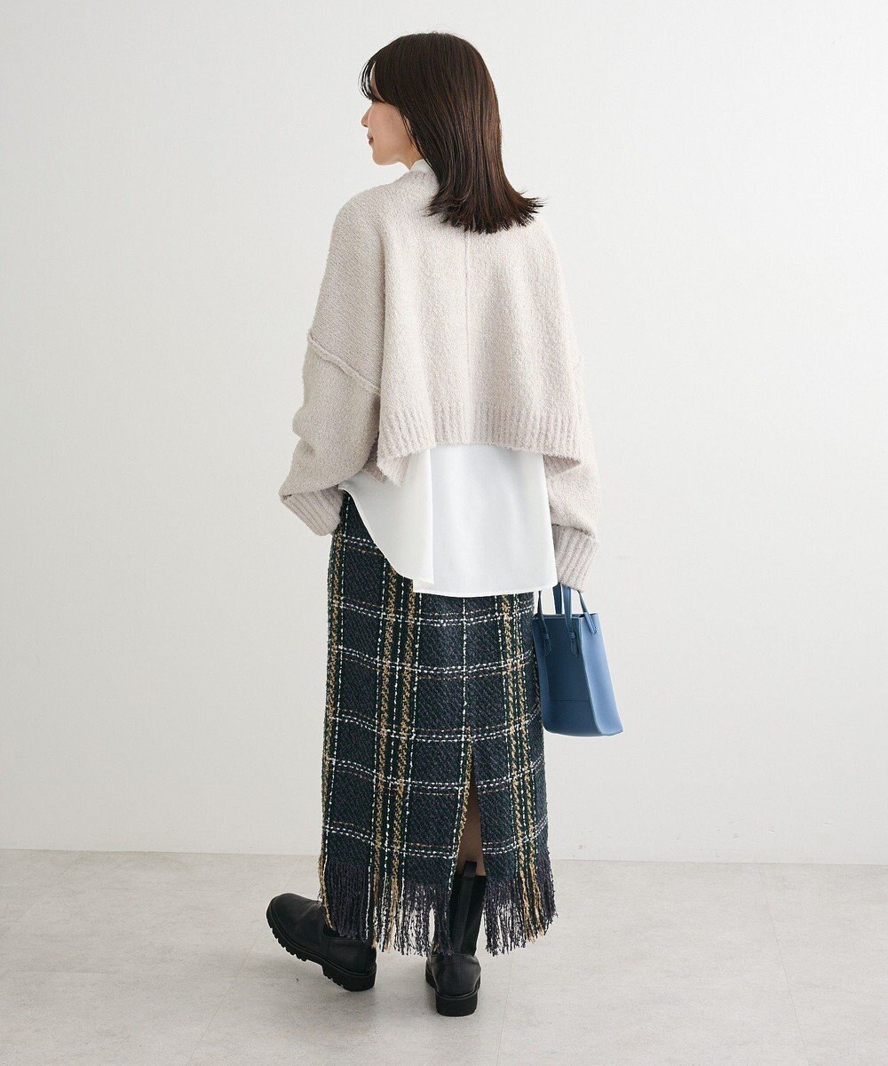 Green Parks ・Ｐｅｔｉｔ　Ｆｌｅｕｒ　ブークレワイドニット 