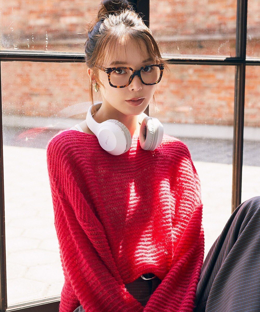 earth music&ecology ふんわりシアープルオーバー 