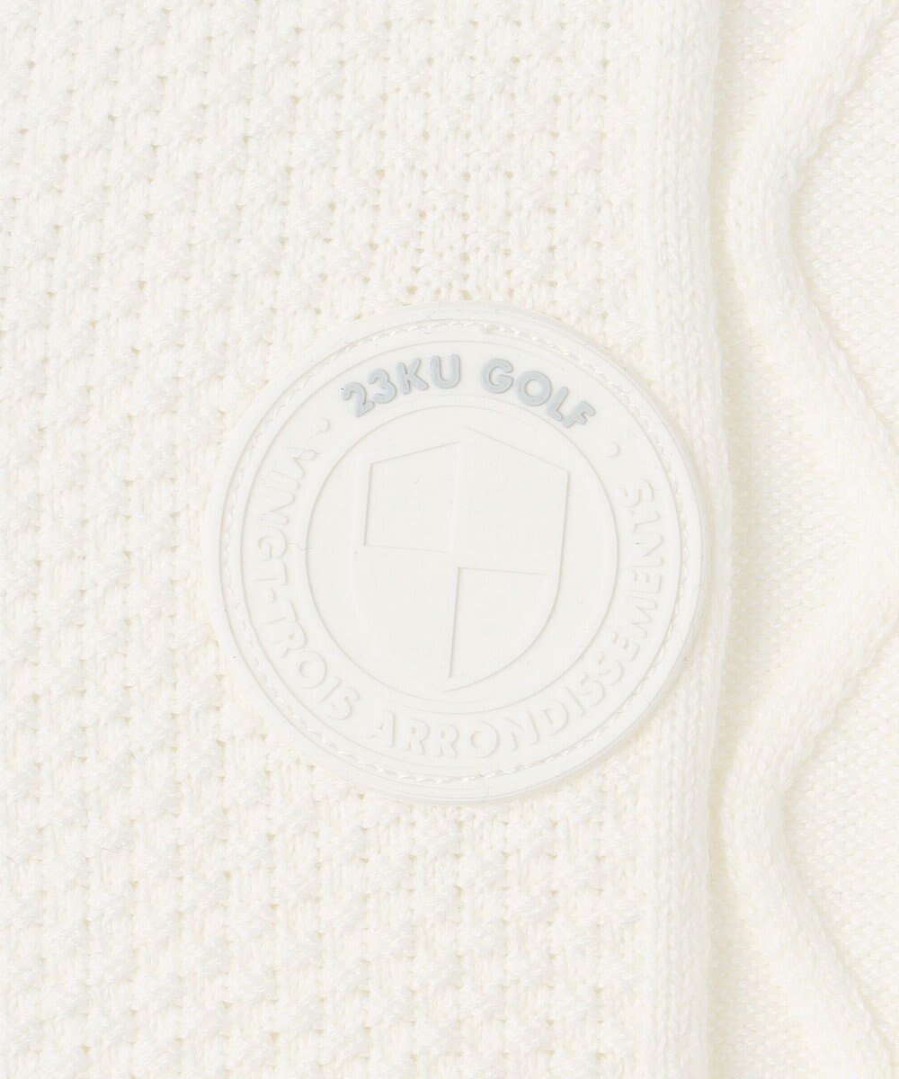 23区GOLF 【MEN/キングサイズ】【洗える】ケーブル柄 ニットベスト 