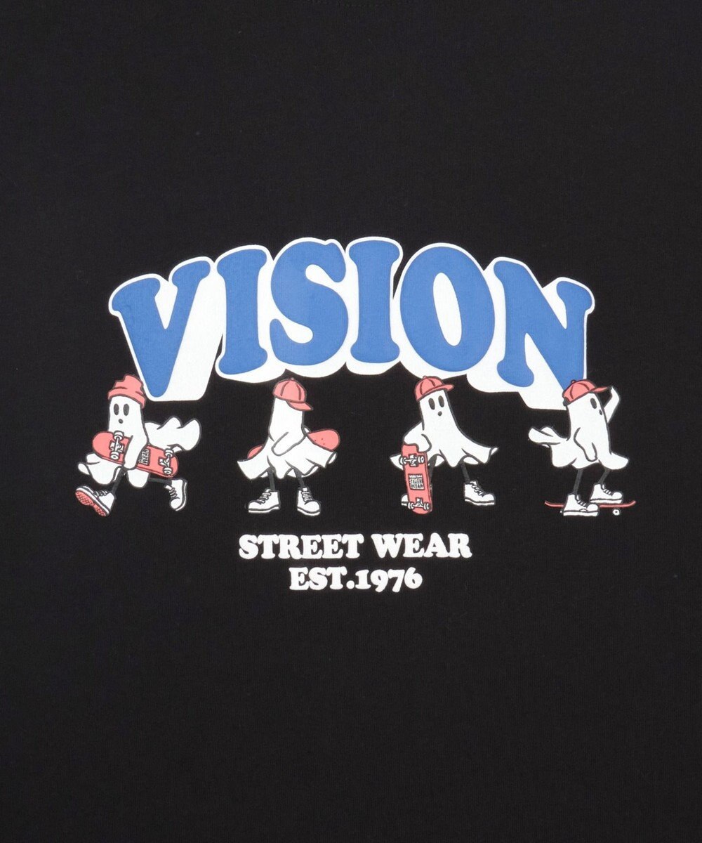 WEGO 【ユニセックス着用ITEM/MLサイズ展開】別注VISIONゴーストスケーターグラフィックT（SS） 