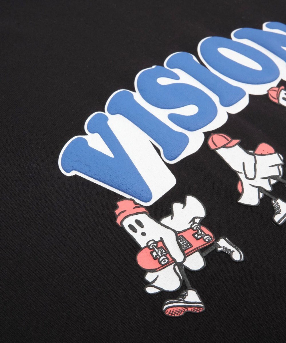 WEGO 【ユニセックス着用ITEM/MLサイズ展開】別注VISIONゴーストスケーターグラフィックT（SS） 