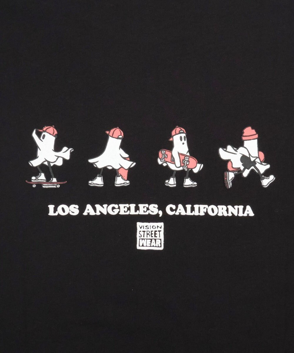 WEGO 【ユニセックス着用ITEM/MLサイズ展開】別注VISIONゴーストスケーターグラフィックT（SS） 