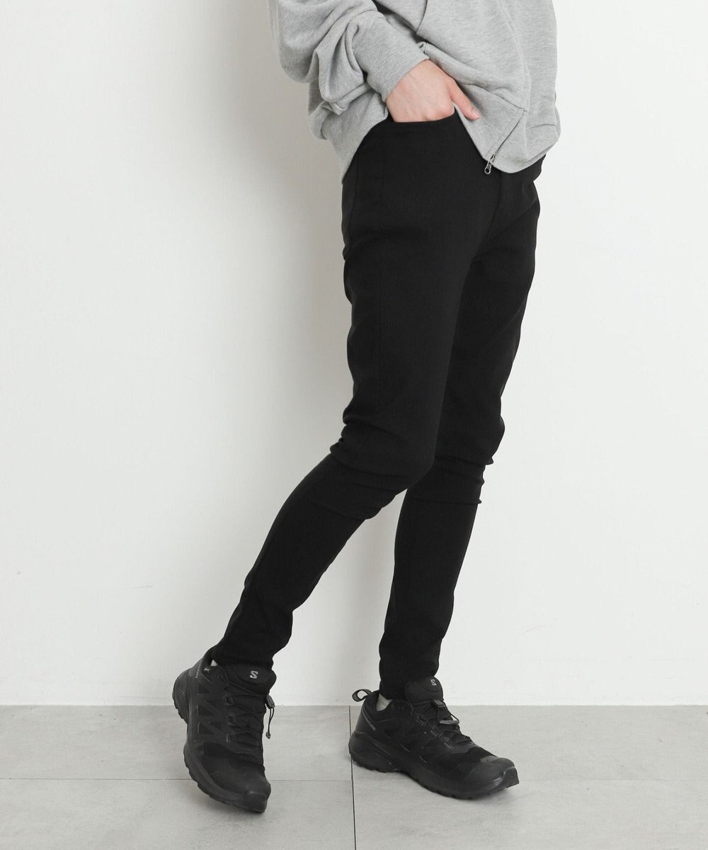 WEGO 【暖パン/SMLXLサイズ展開】裏起毛スキニーパンツ 