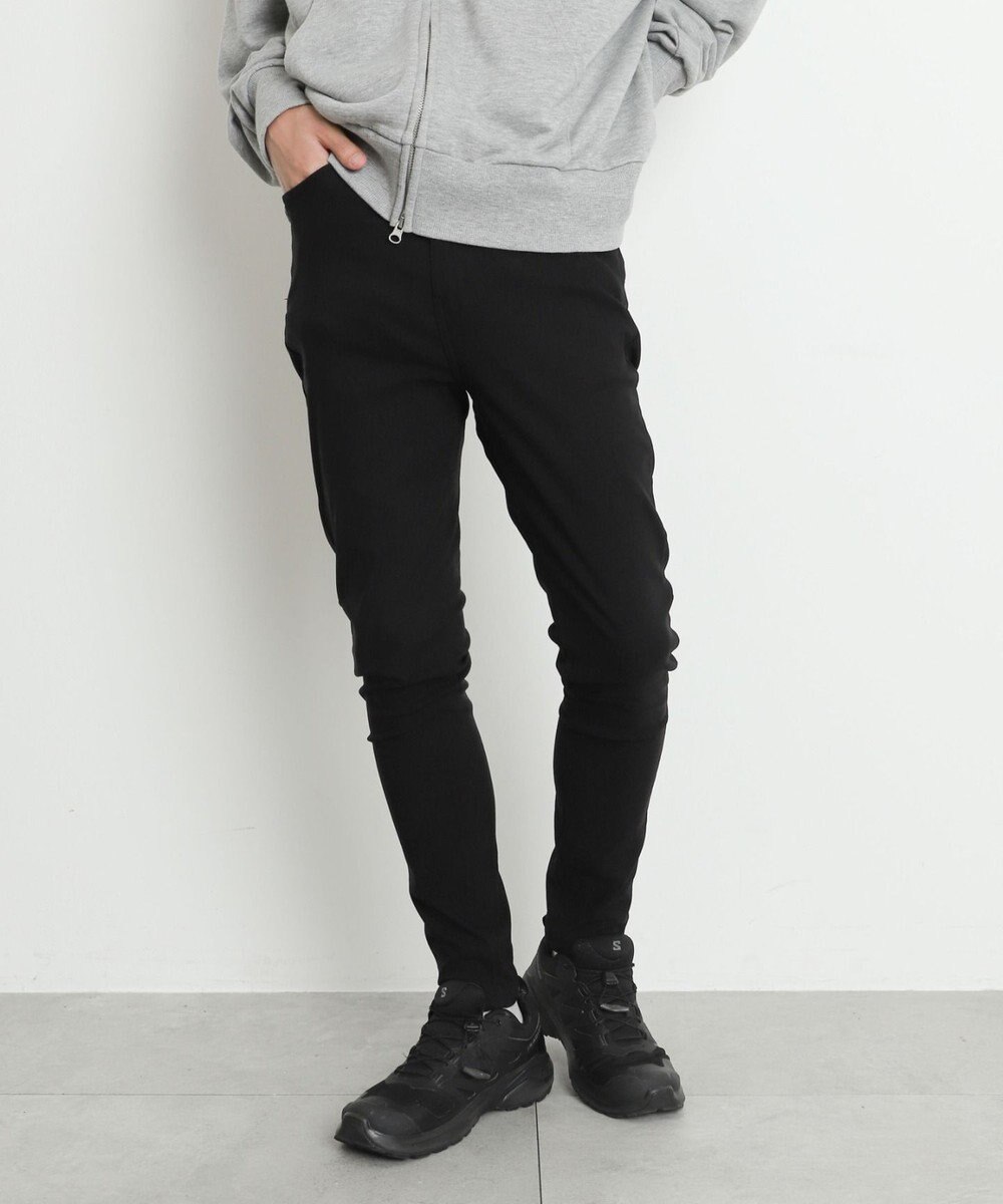 WEGO 【暖パン/SMLXLサイズ展開】裏起毛スキニーパンツ 