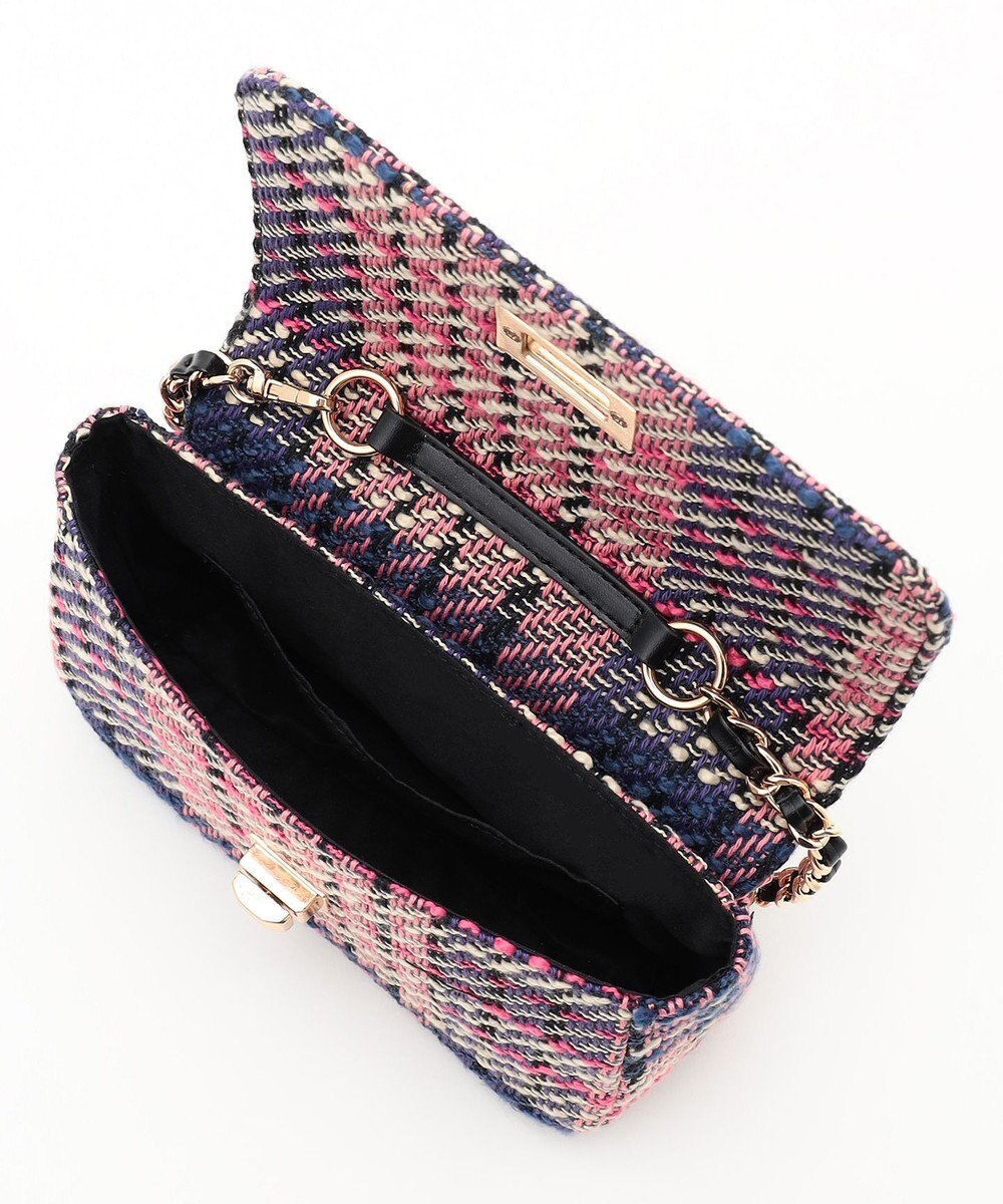 ANY SIS ツイードチェーン バッグ 