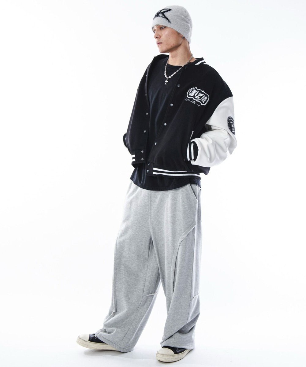 WEGO 【ユニセックス着用ITEM】メルトンワッペンスタジャン 