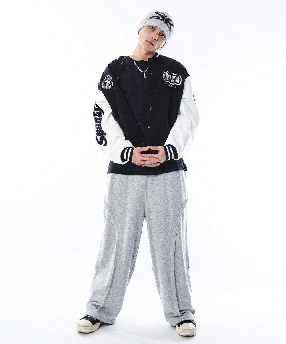 WEGO 【ユニセックス着用ITEM】メルトンワッペンスタジャン 