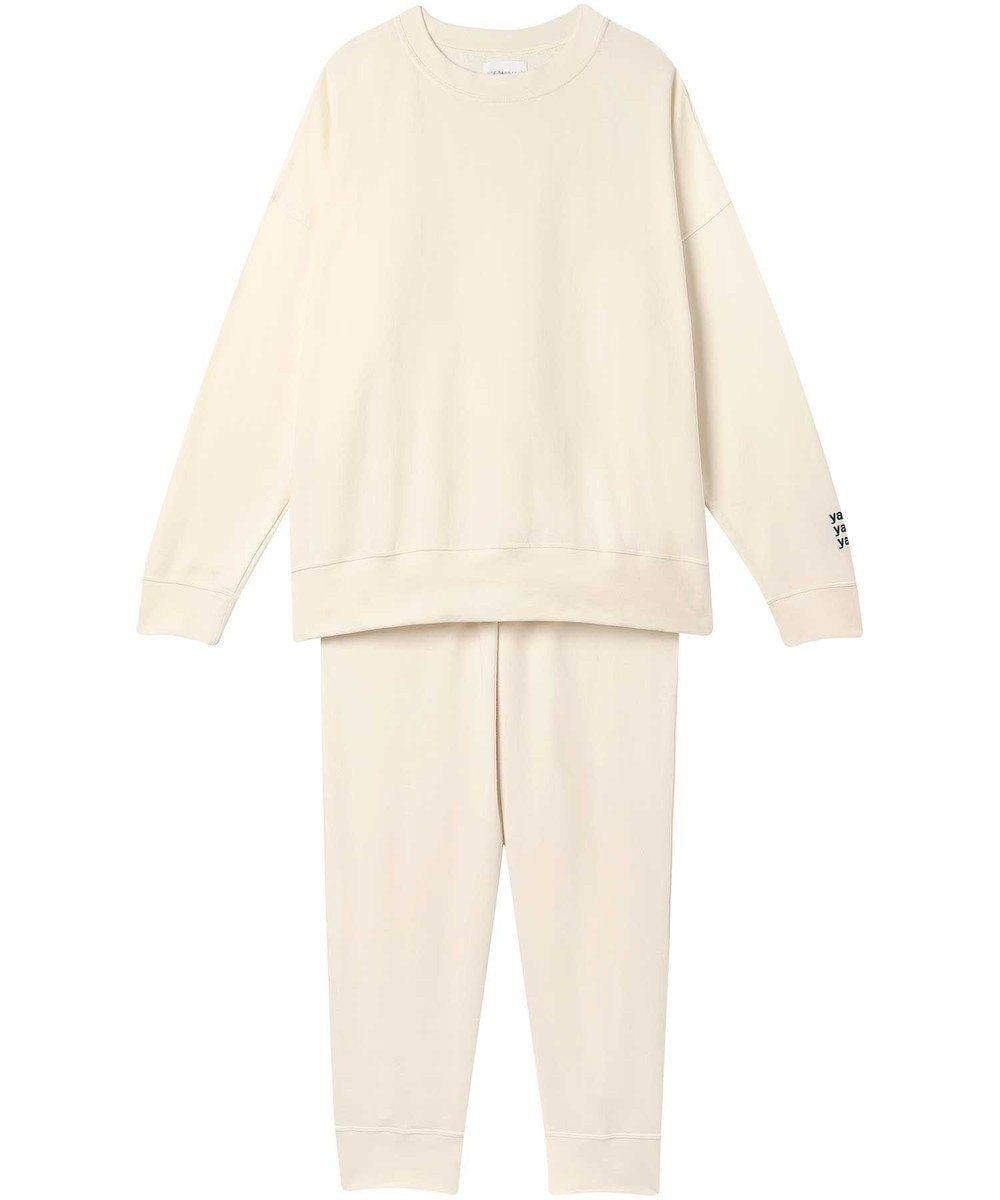 une nana cool 【綿混】あくびのお嬢さんのなめらか裏毛プルオーバー 