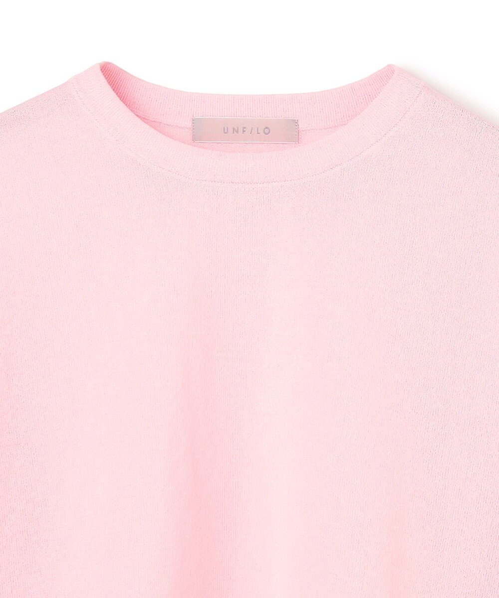 UNFILO シアーフォルムニット クルーネック 