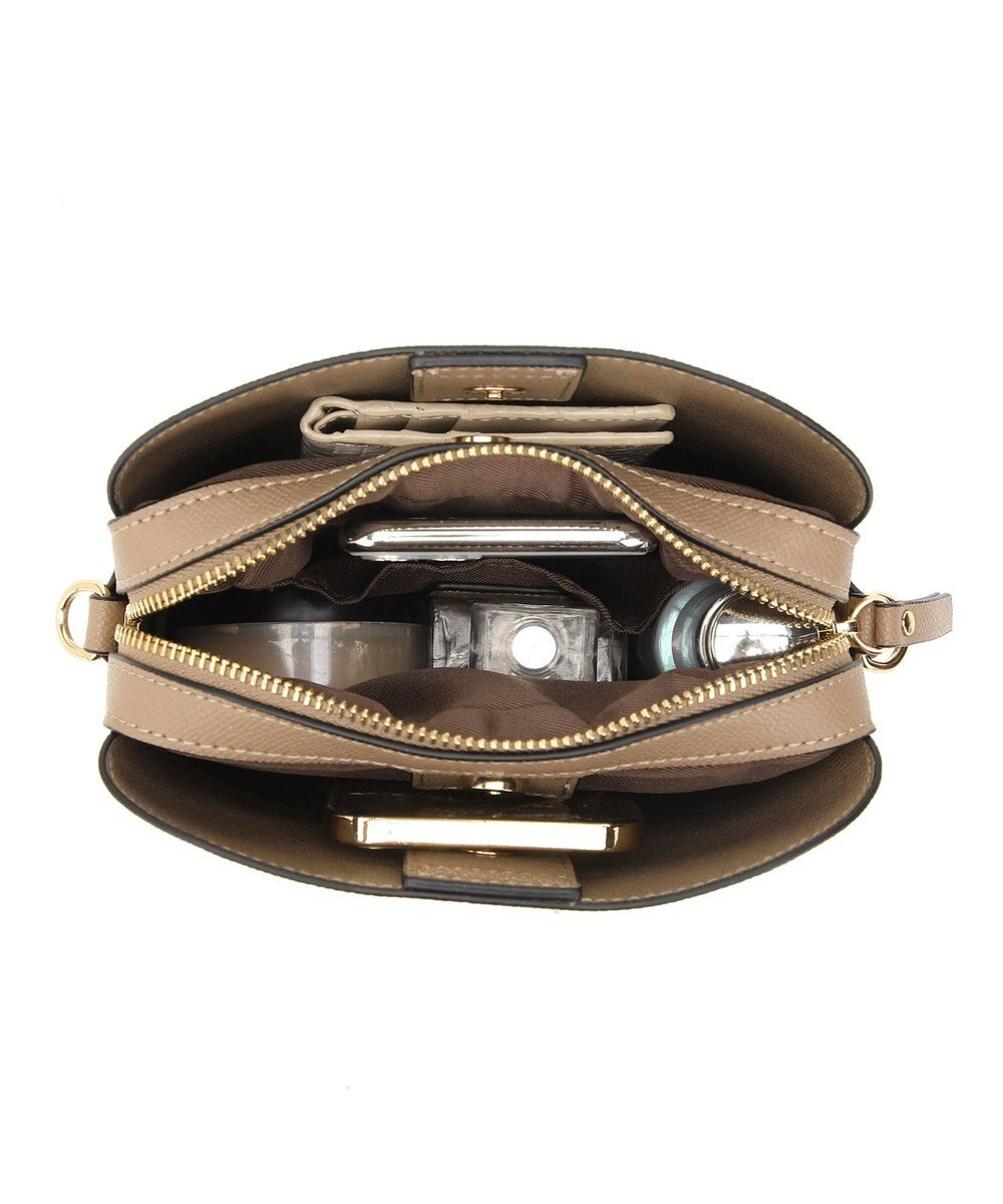 style code 【PADMA/パドマ】リアルレザー　アオリポケットミニショルダーバッグ　カードケース付 