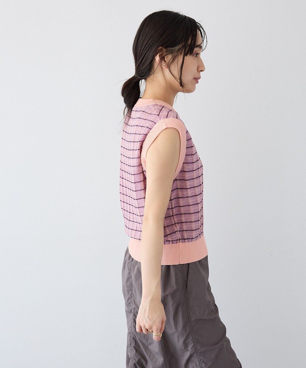 CRAFT STANDARD BOUTIQUE リンクスチェックニットベスト 