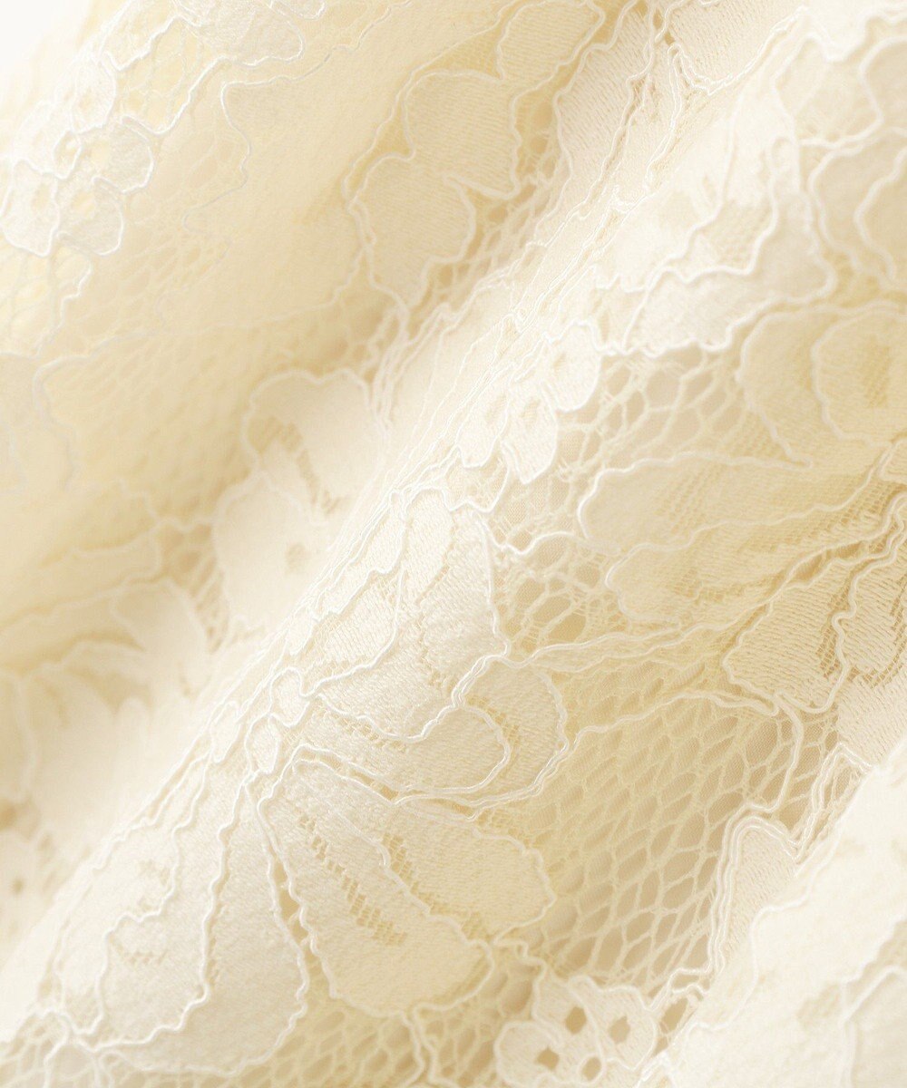 YECCA VECCA レース切替ジレワンピース 