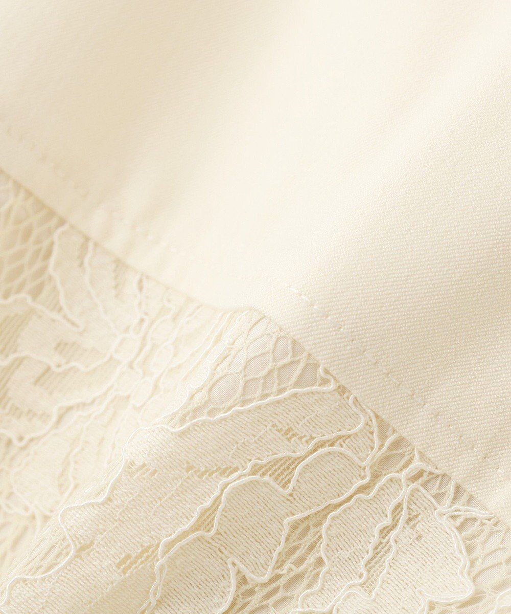 YECCA VECCA レース切替ジレワンピース 