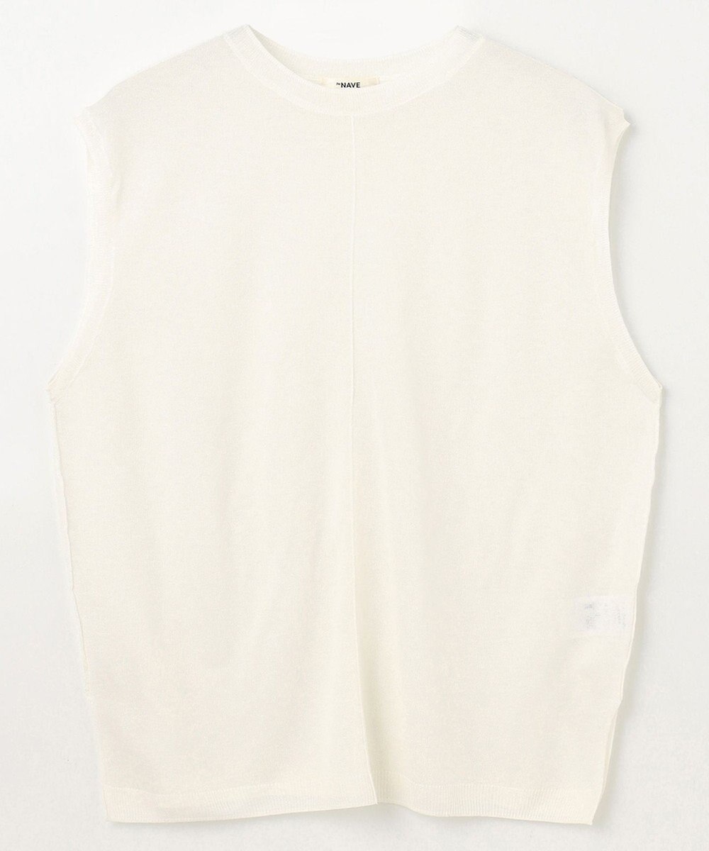 NAVE シアーニット ノースリーブ 