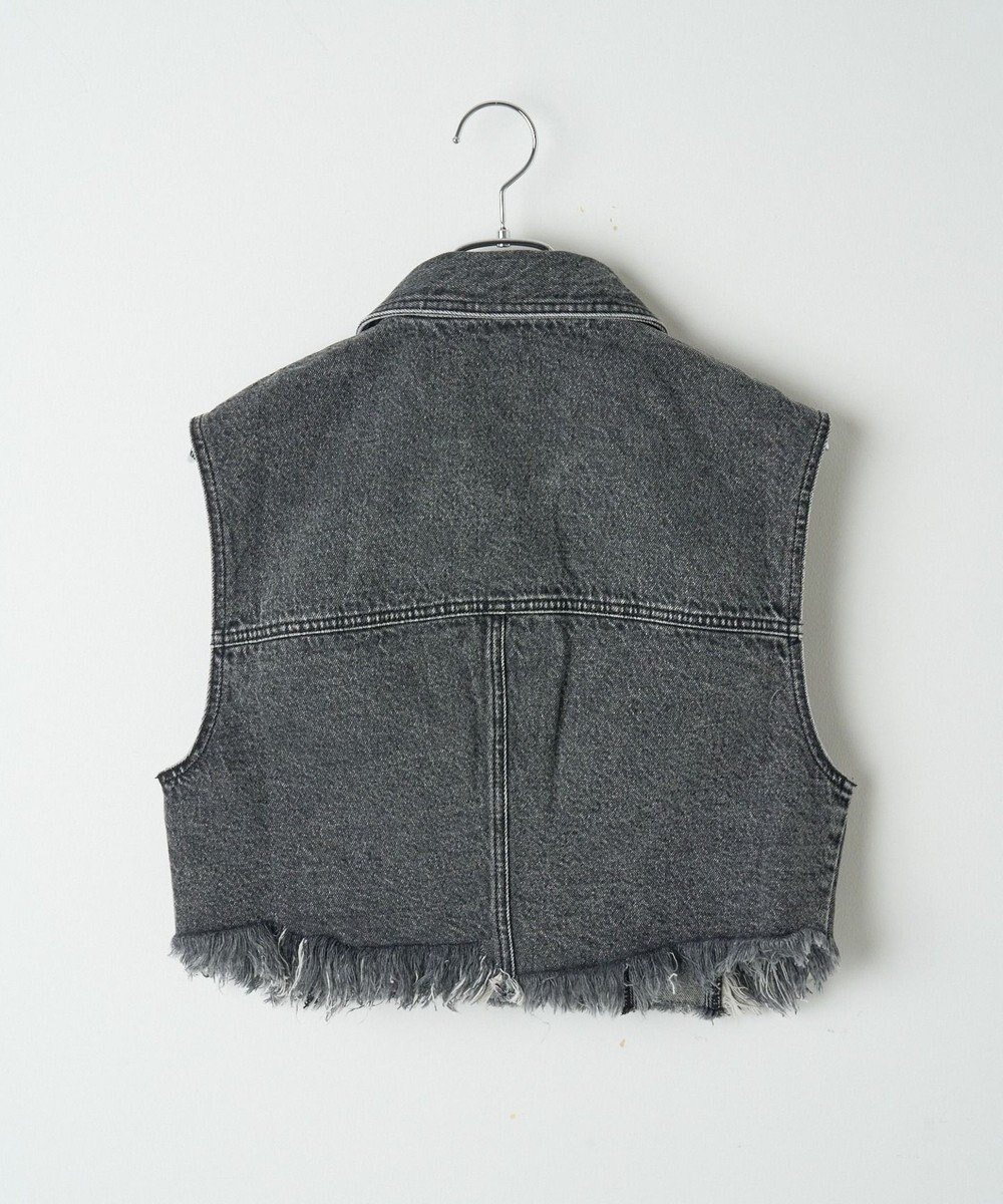 WEGO デニムショートベスト 