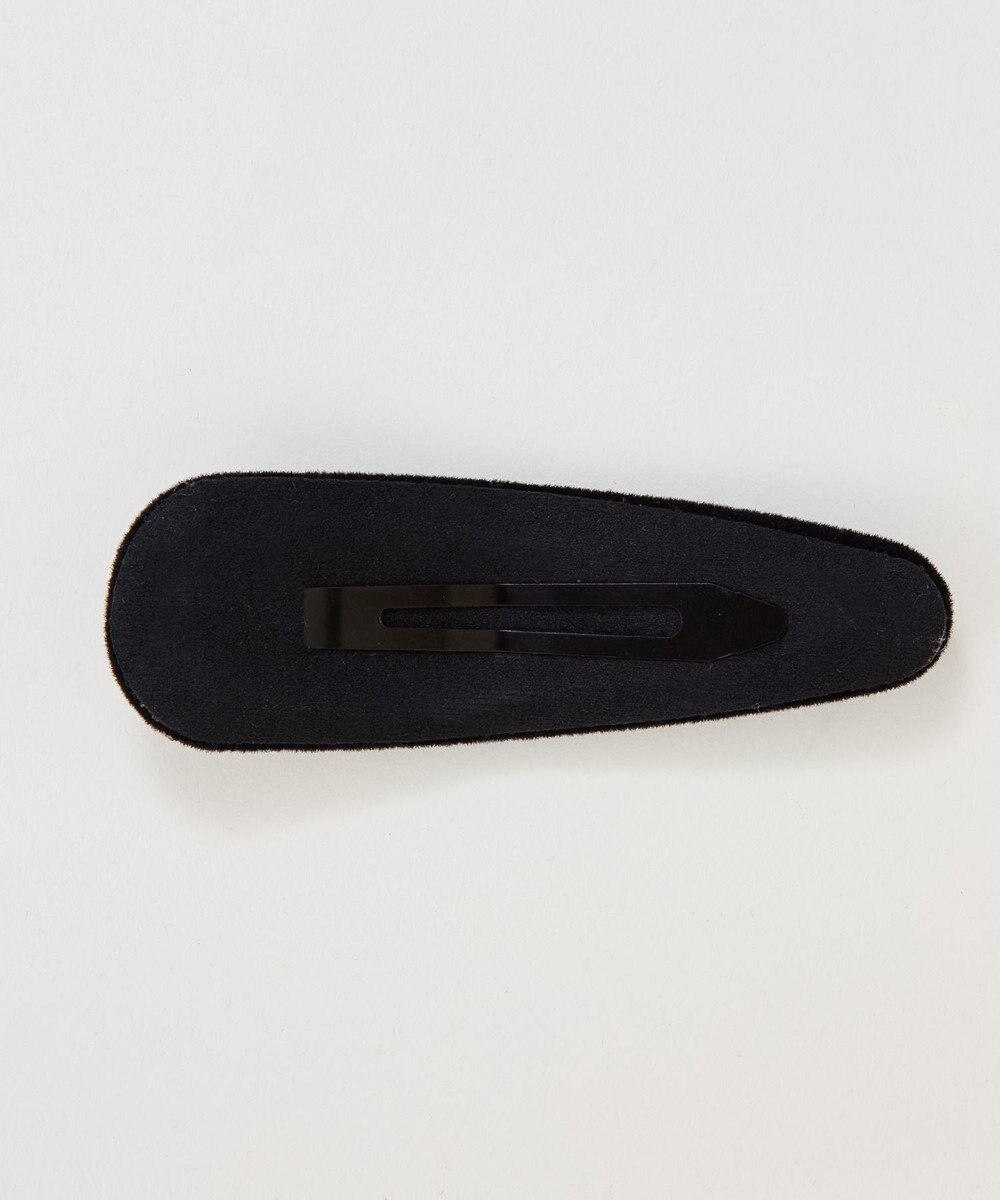 Phoebe クラッシービジューヘアピン　ブラック/ベロア 