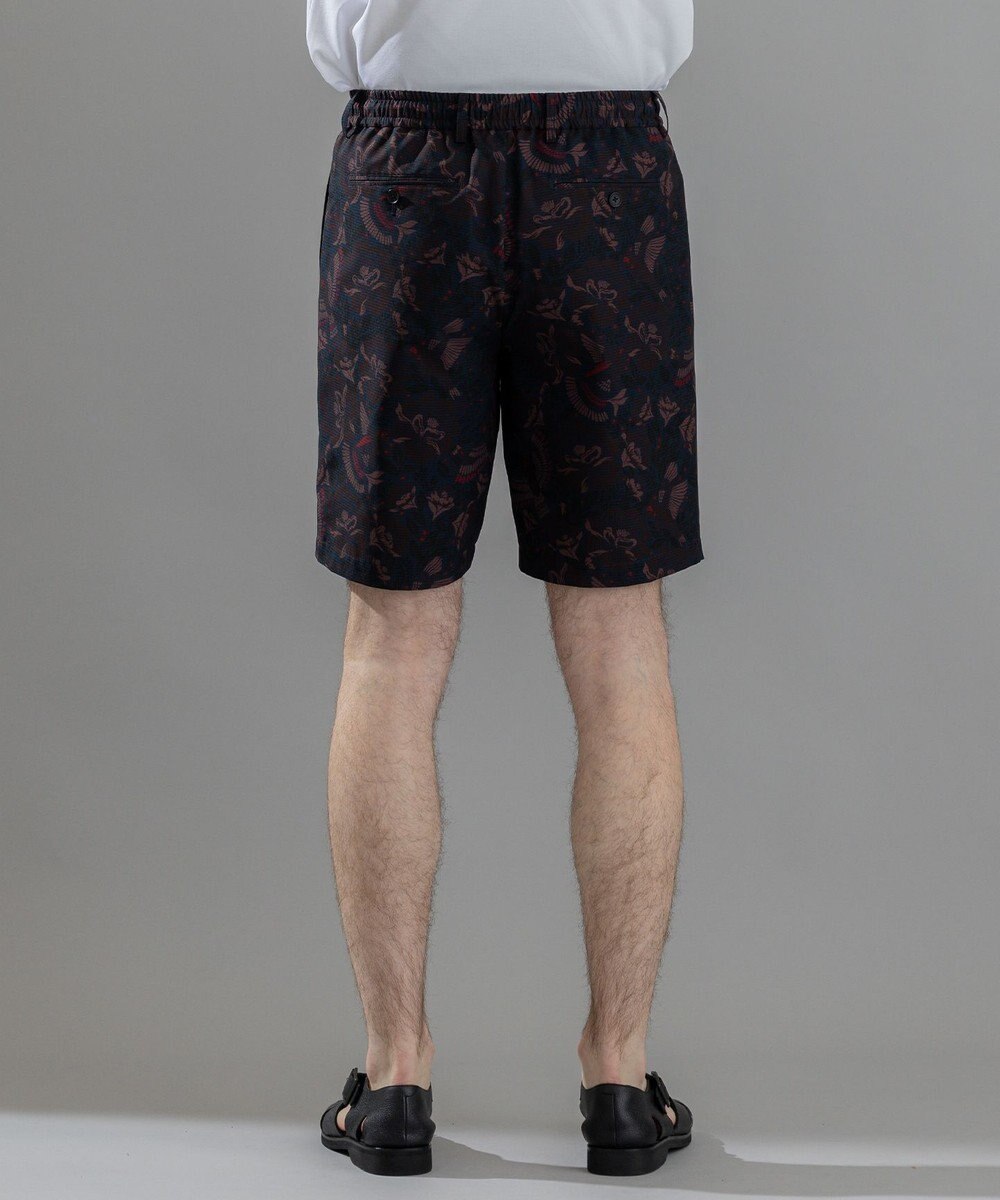 JOSEPH HOMME 新柄【洗える/ストレッチ/シワになりにくい】クールドッツストレッチ メキシカントプリント ショートパンツ/ BERMUDA 