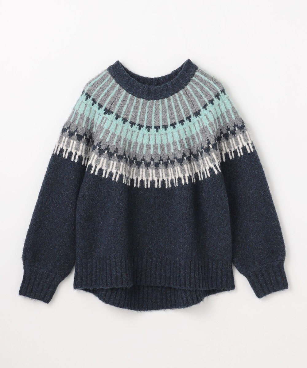 ANY ノルディックパターンニット 