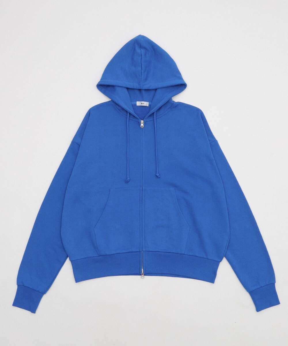 WEGO 【ユニセックス着用ITEM/MLサイズ展開】コンパクトフィットダブルZIPパーカー 