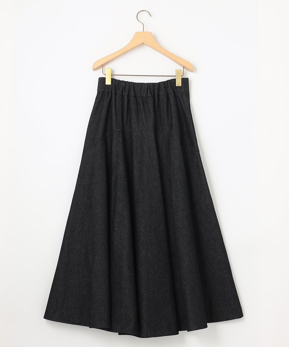 組曲 L 【組曲×setsuko sagittaire】ストレッチデニムスカート 