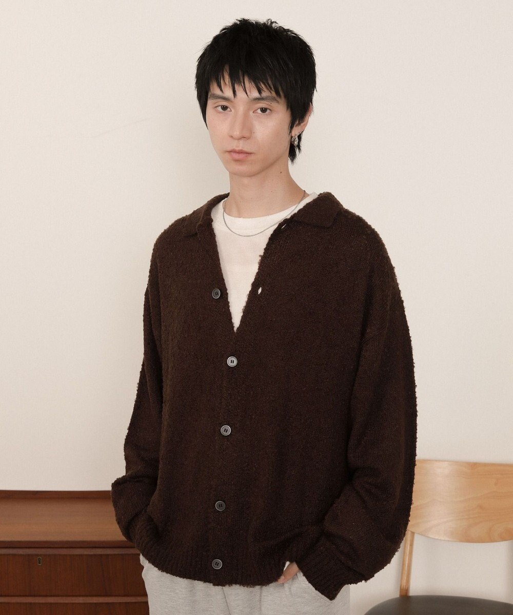 WEGO ブークレボタンカーディガン 