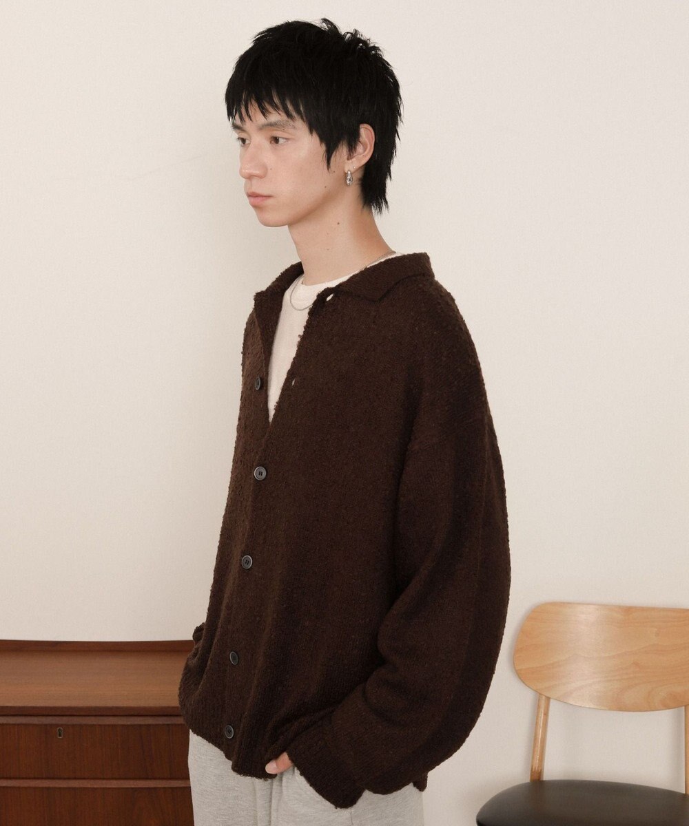 WEGO ブークレボタンカーディガン 